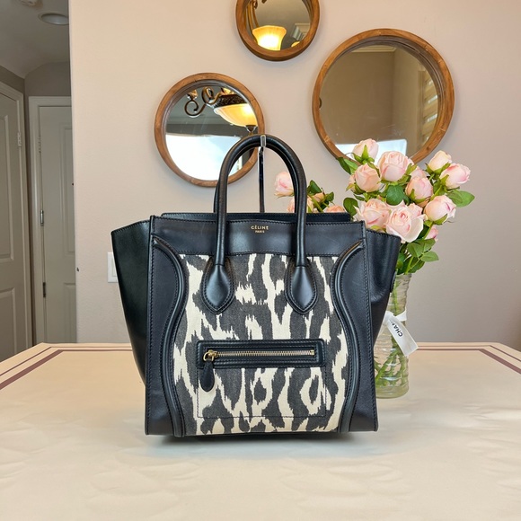 Celine Handbags - Celine Mini Luggage Totes Satchel Handbag